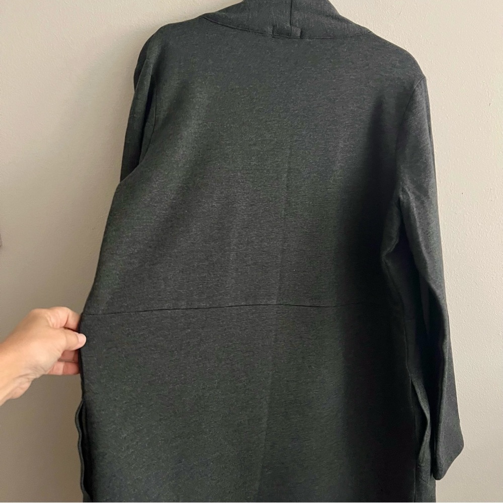 Pure Jill J. Jill unconstructed gray cardigan size Medium casual and com… - Picture 8 of 11